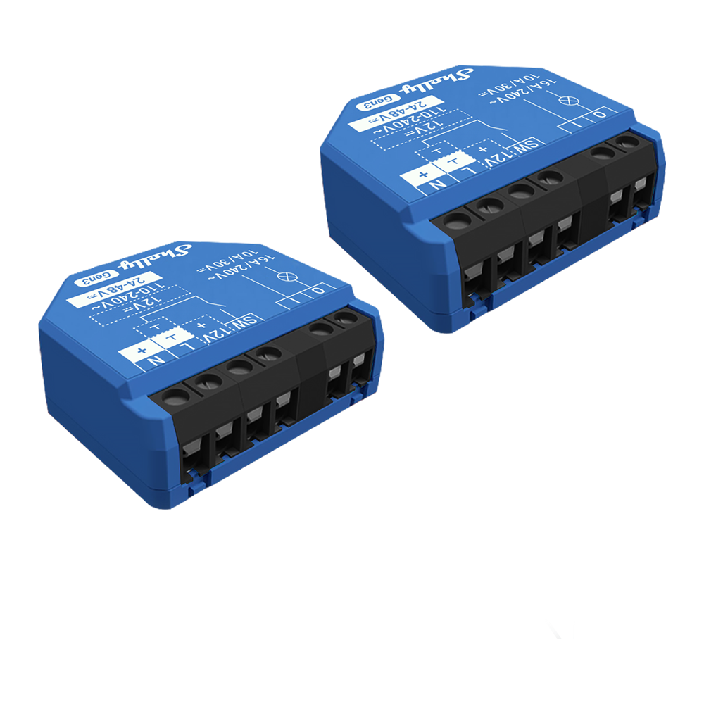 shelly-1-gen3-wlan-relais-trockenkontakt-single image 2
