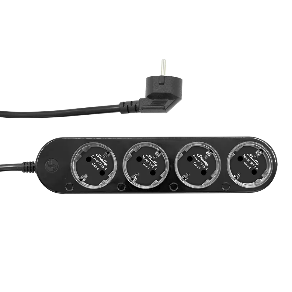 shelly-gen4-power-strip-4-steckdosenleiste-schwarz-wlan-matter image 1