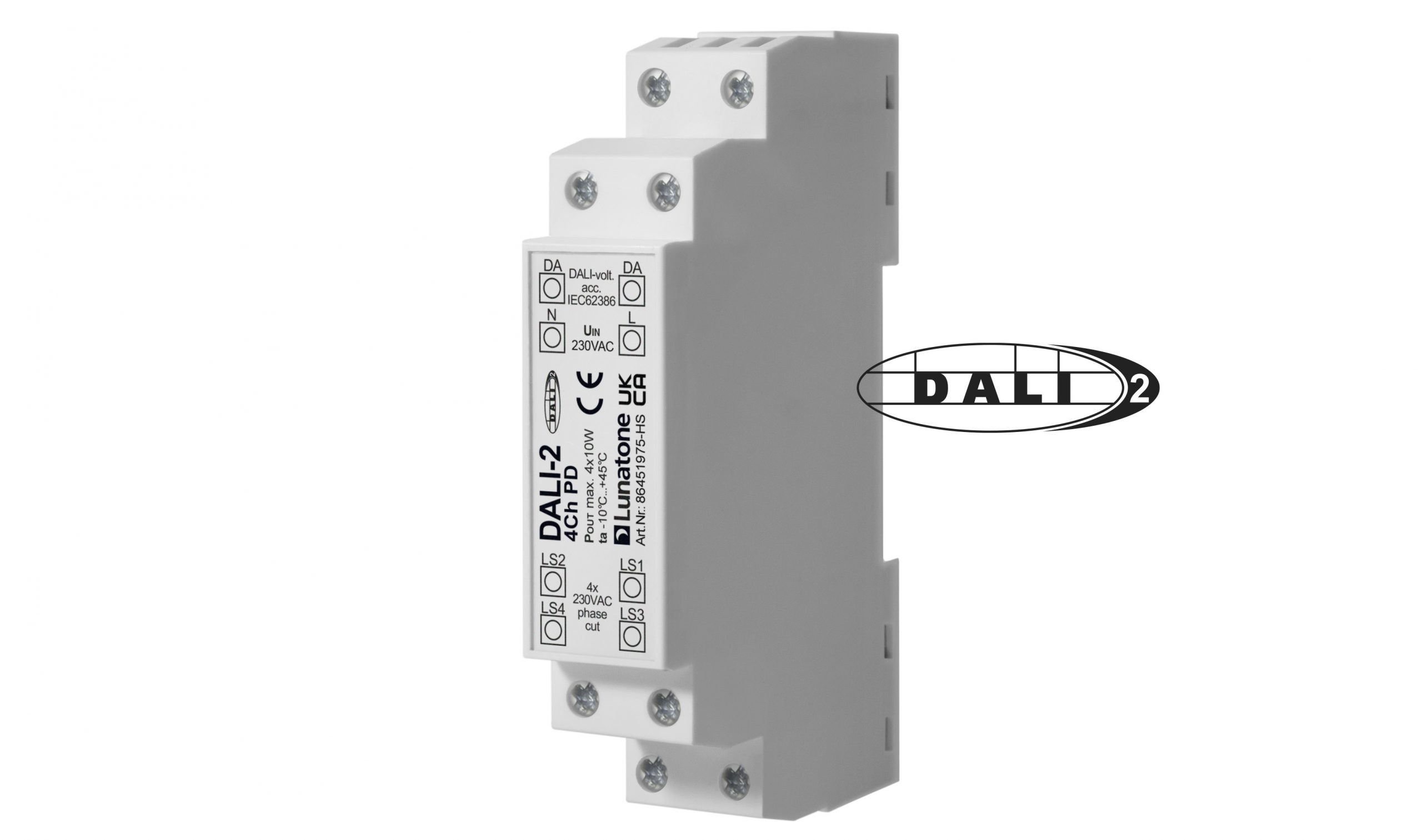 lunatone-dali-2-4ch-pd-phasendimmer-230v-hutschiene image 1