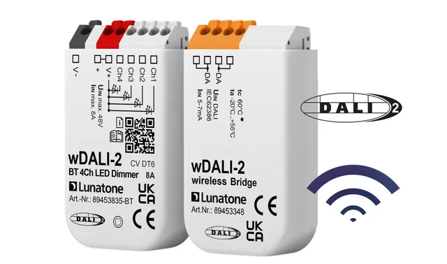 lunatone-wdali-2-bt5-4ch-led-dimmer-cv-dt6-4-kanal-funk image 1