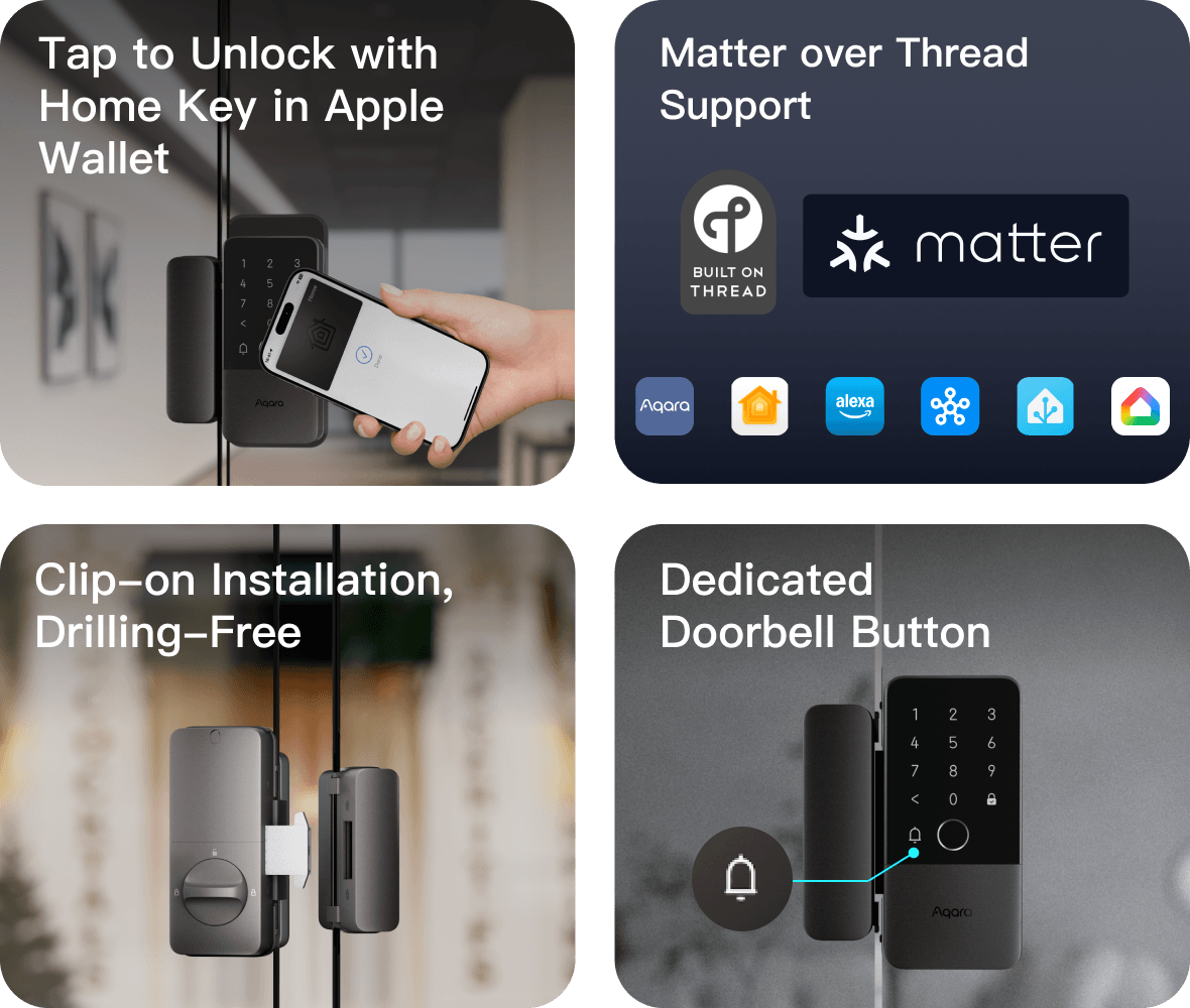 aqara-smart-lock-u500-glast-rschloss-f-r-rahmlose-glast-ren image 1