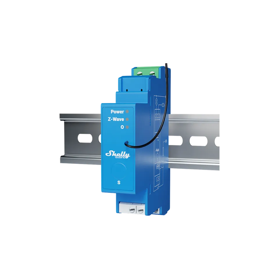 shelly-wave-pro-1-hutschienen-relais-z-wave image 1