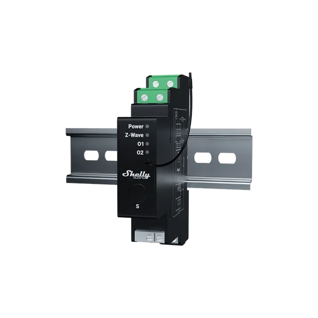 shelly-wave-pro-shutter-rollladenaktor-hutschiene-16a image 1