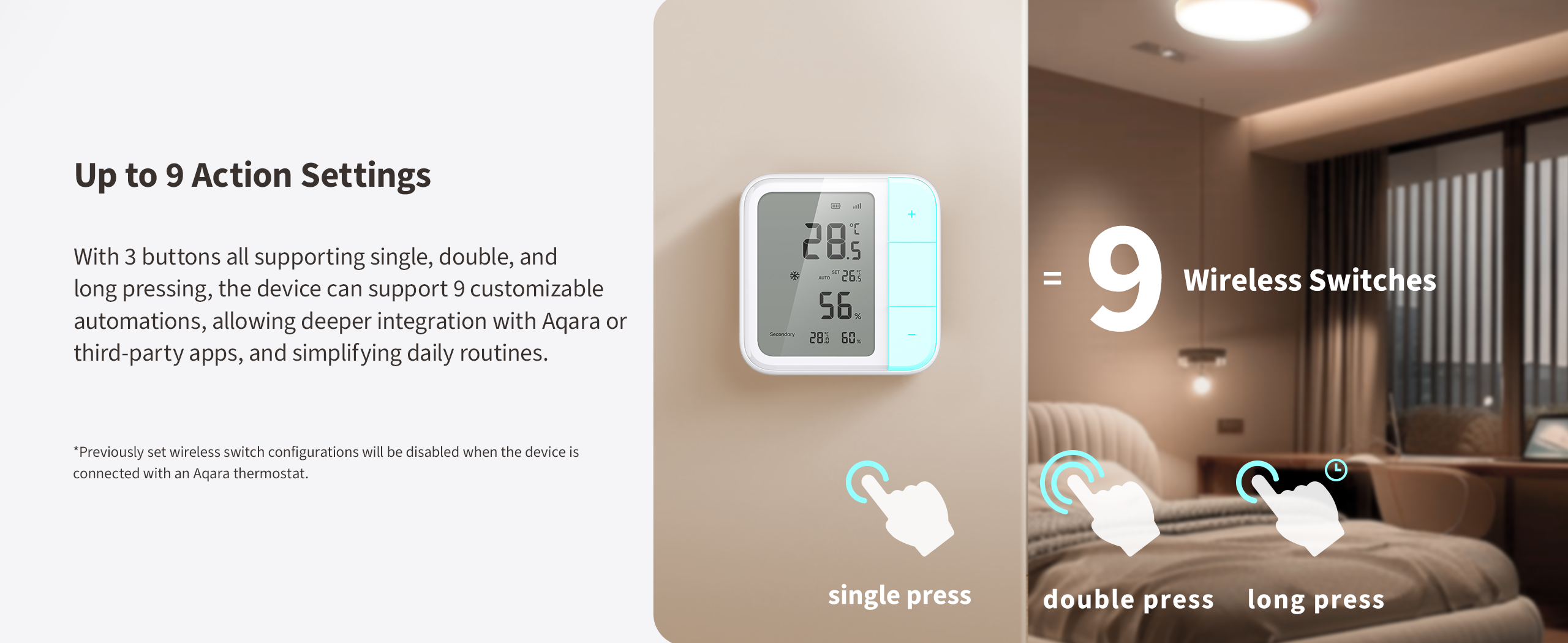 aqara-thermostat-w100-klimasensor-display-matter-wei image 5