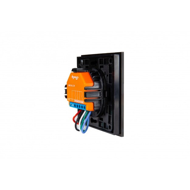 shelly-switch-4-wandschalter-4-fach-schwarz-relais-halter image 4