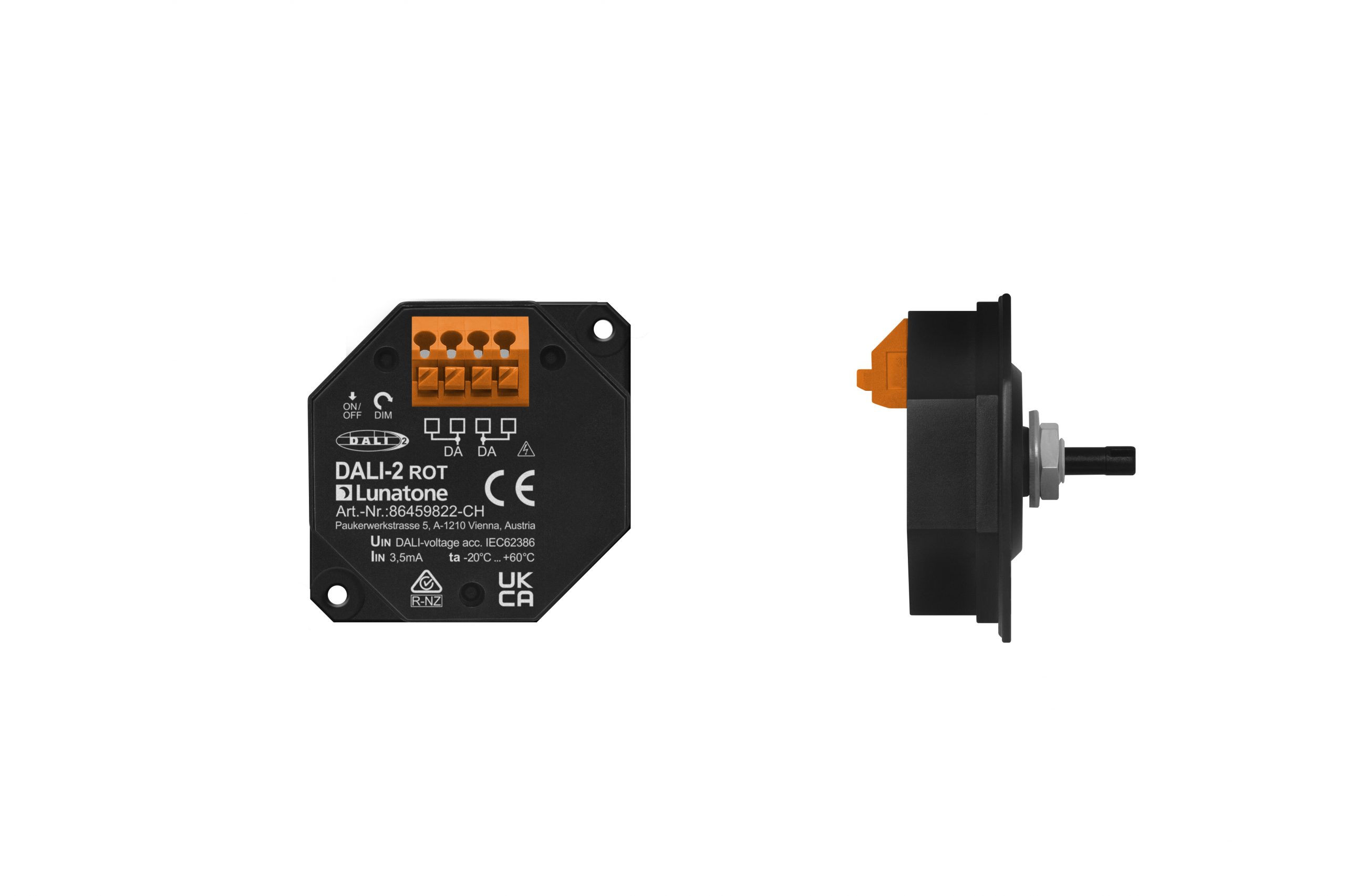 lunatone-dali-2-rot-dreh-dimmer-schalterprogramm-unterputz image 4