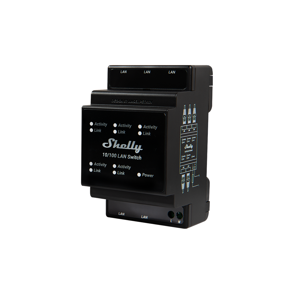 shelly-lan-switch-ethernet-hutschiene-5x-rj45 image 1