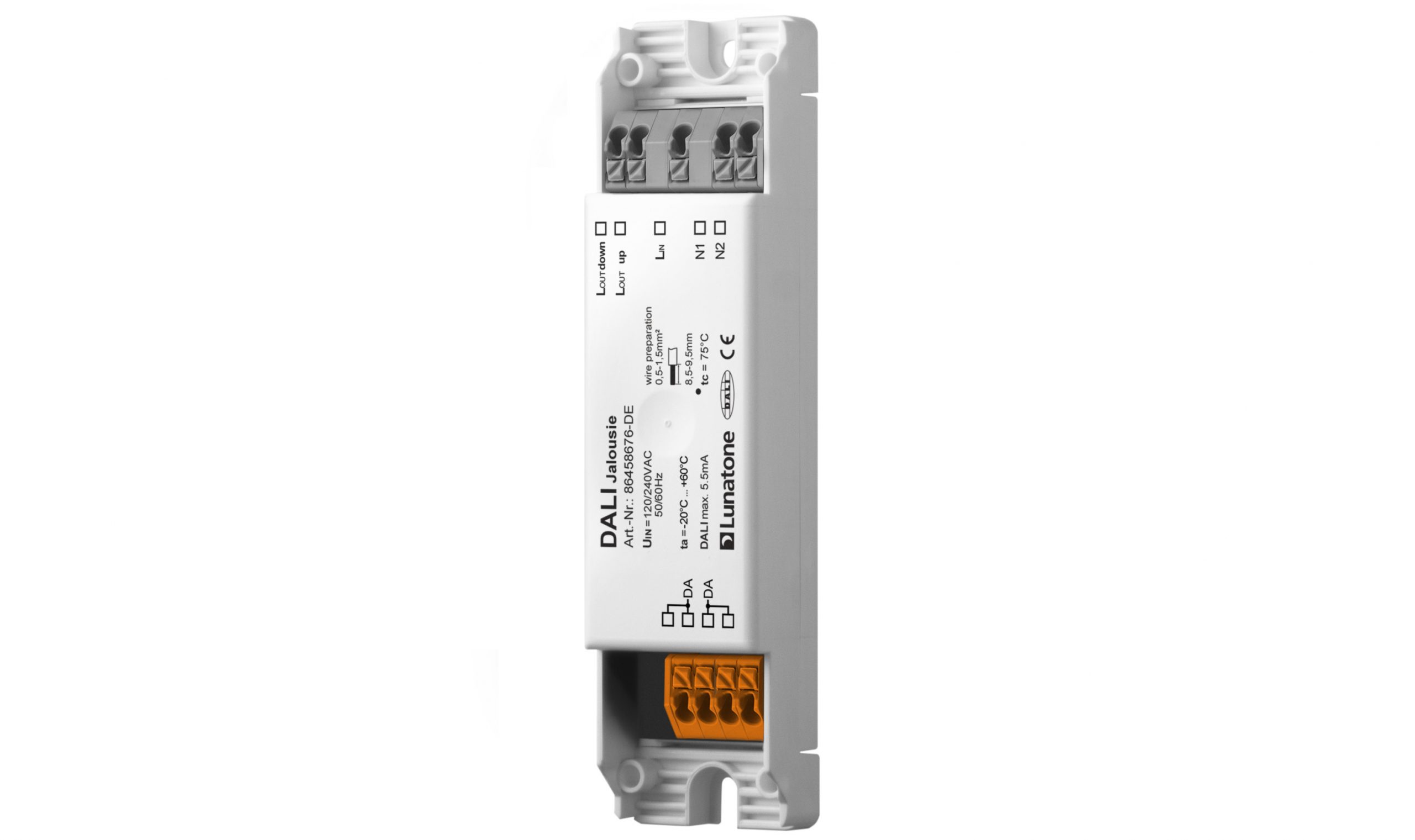 lunatone-dali-jalousie-modul-aktor-230v-deckeneinwurf image 1