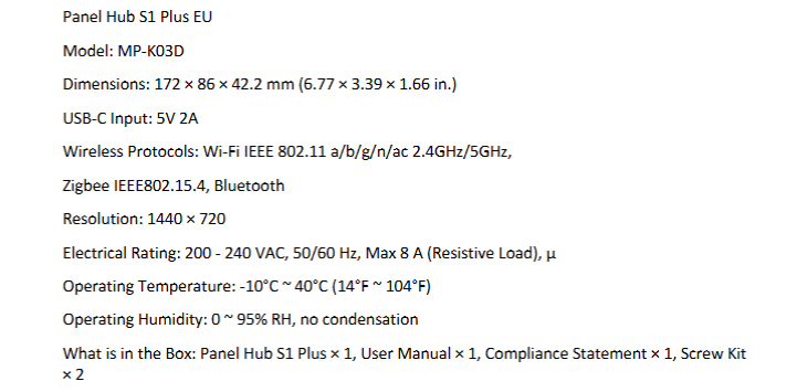 aqara-panel-hub-s1-plus-smart-home-zentrale-touch image 1