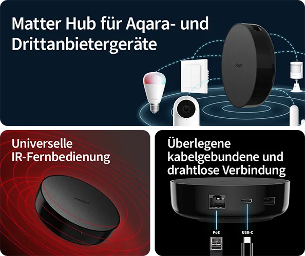 aqara-hub-m-m200-gateway-matter-thread-poe image 1