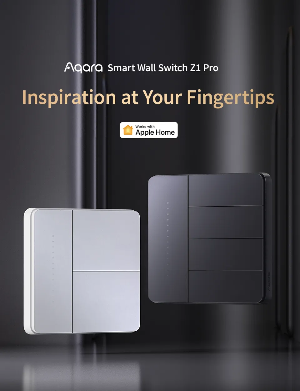 aqara-z1-pro-wall-switch-h-lichtschalter-smart-unterputz image 1
