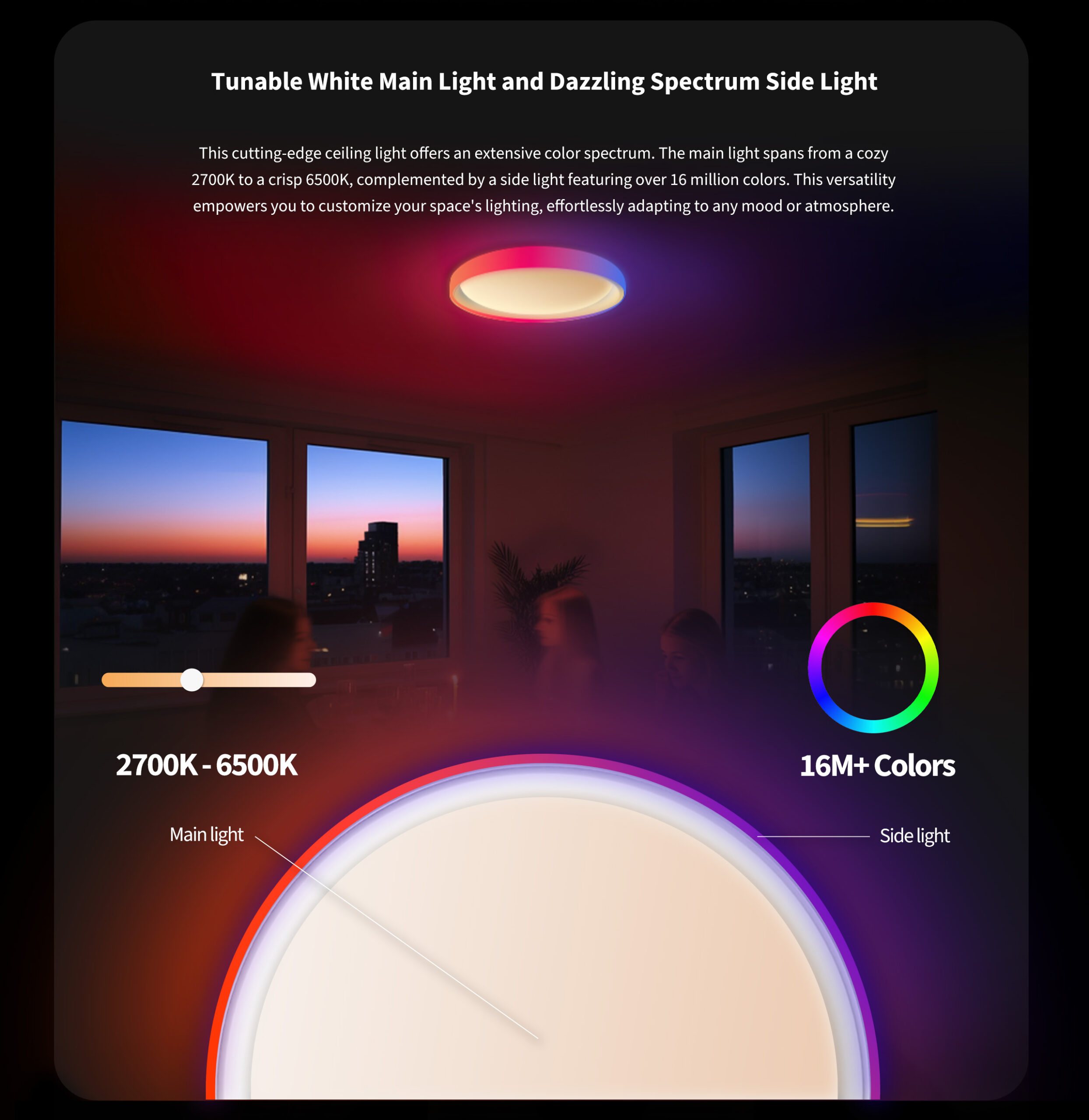 aqara-lighting-t-t1m-ceiling-light-led-deckenleuchte-dimmbar image 4