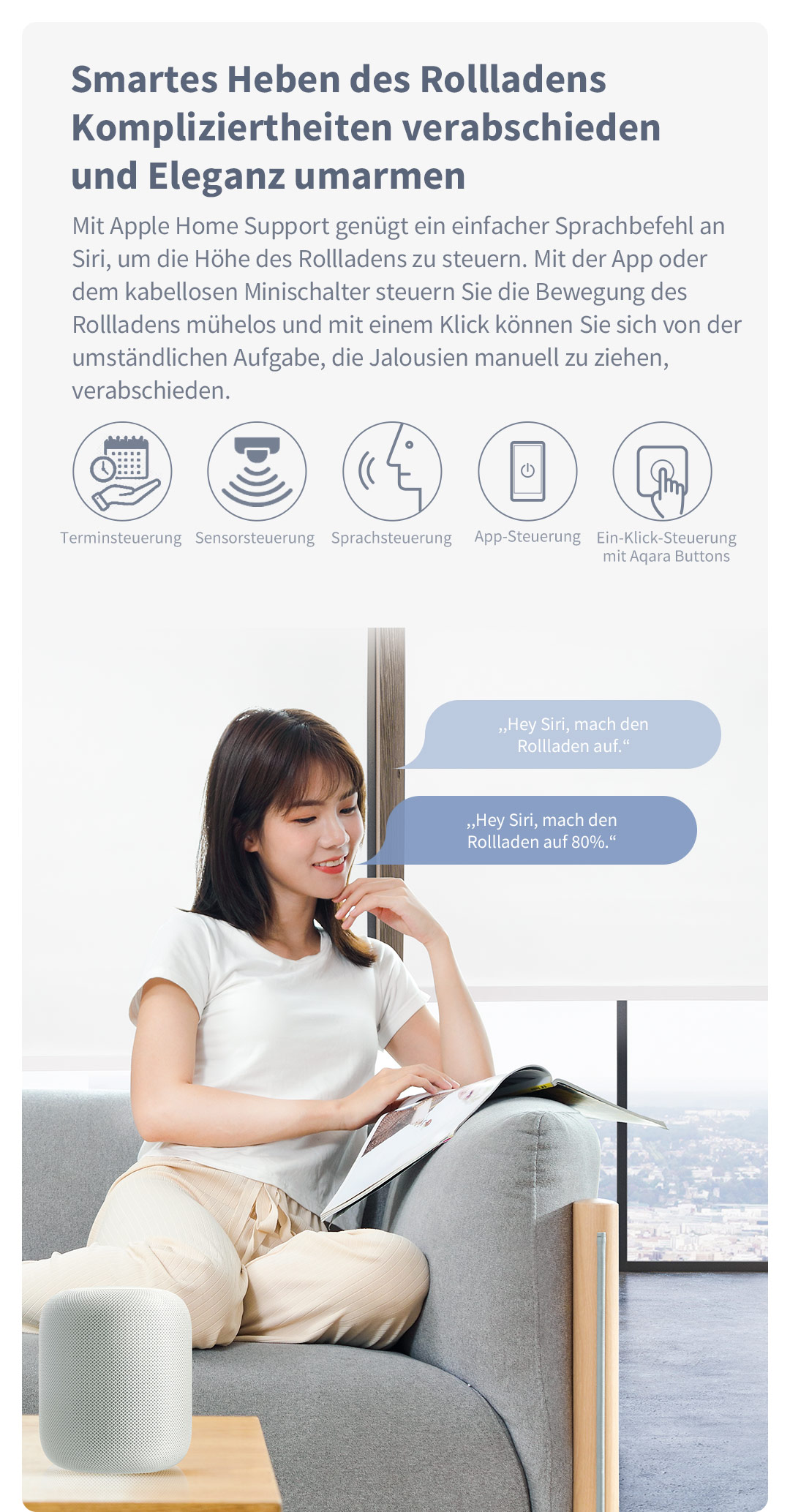 aqara-curtain-driver-t1s-rolladensteuerung-rollo-zigbee image 2
