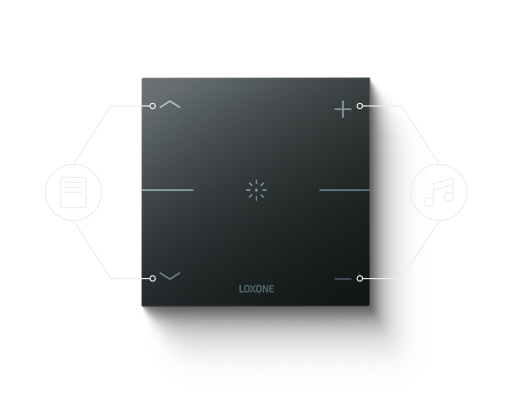 loxone-touch-pure-glastaster-schalter-licht image 2