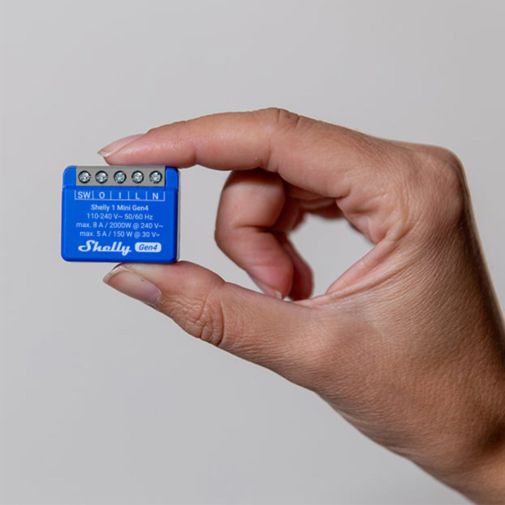 shelly-1-mini-gen4-wlan-relais-matter-zigbee-einzeln image 2