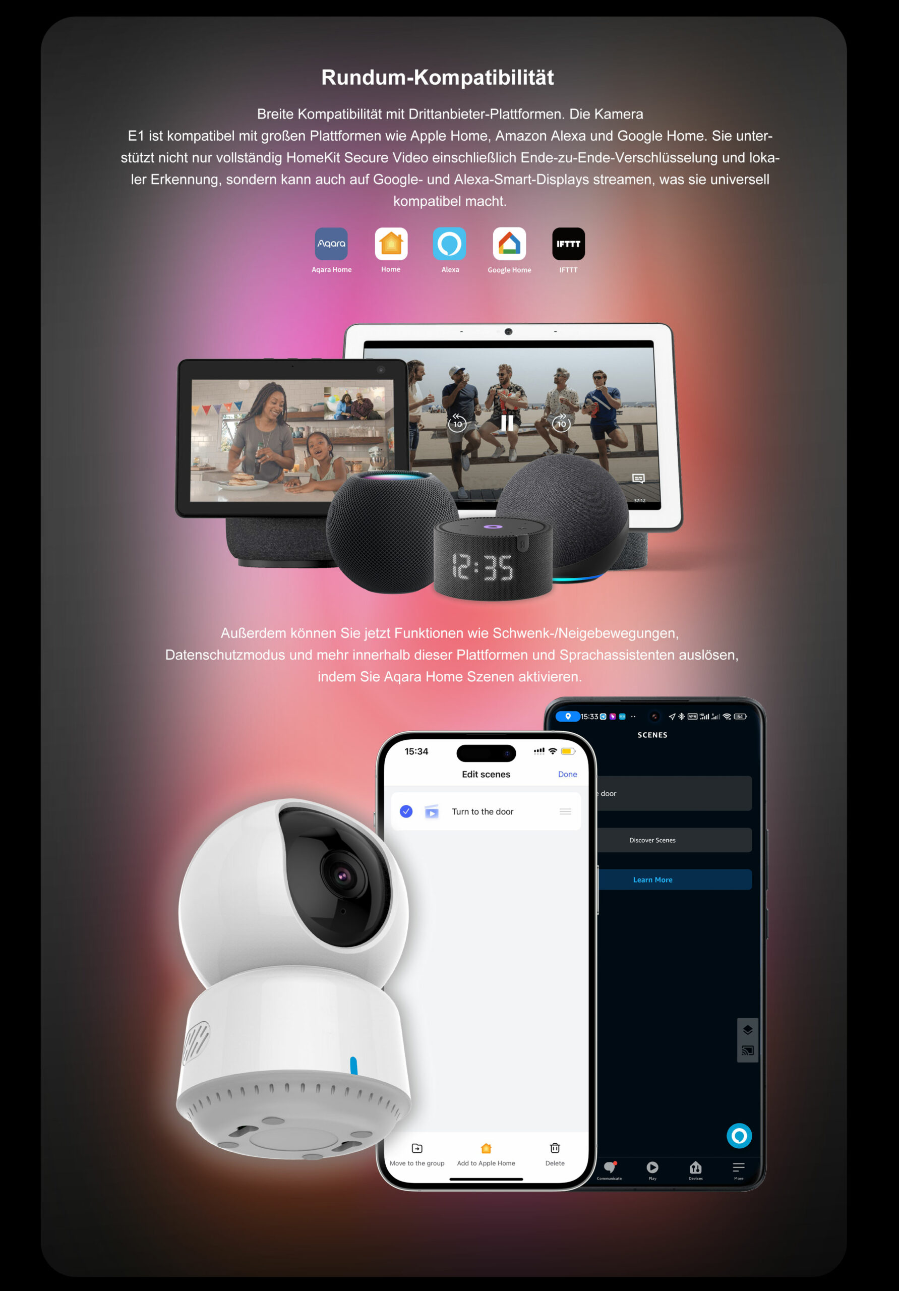 aqara-camera-g-series-e1-wlan-berwachungskamera-2k-schwenkbar image 2