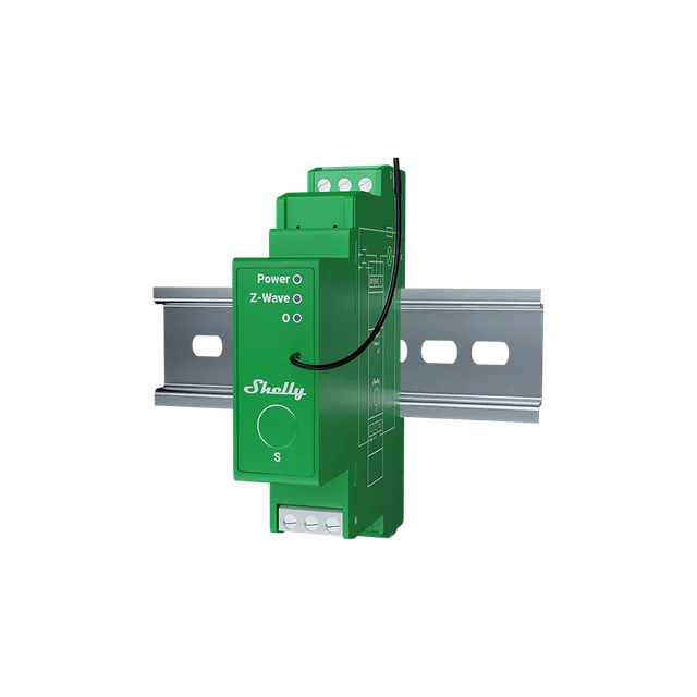 shelly-wave-pro-dimmer-1-kanal-hutschienen-dimmer-z-wave image 1