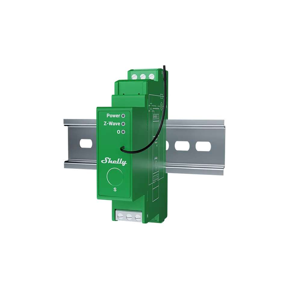 shelly-wave-pro-dimmer-1-kanal-hutschienen-dimmer-z-wave image 1